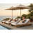 Donnie 39'' Outdoor Acacia Chaise Lounge-1374039720