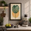 Monstera and Sun Botanical - Wrapped Canvas-1307531316-1307531322