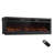 Electric Fireplace Wall Mounted Recessed with Remote Control 1500W-107401678