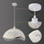 Behl 1 - Light Black+White Unique/Statement Pendant