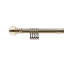 Metal Sliced Stainless Steel Adjustable 2cm Single Curtain Pole-1367333839-1367333875