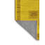 Tapis contemporains jaunes lavables à la machine 599-788736947