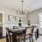 Roxsanne 6 Light Dimmable Classic / Traditional Chandelier Rustic Linear Candle-Style Kitchen Island Light Fixture-400281903-364436818