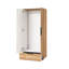 Cirrus Glass Wardrobe