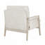 Ensemble de meubles en bois massif et tissu d'ameublement en chenille crème Modern Home-740273041