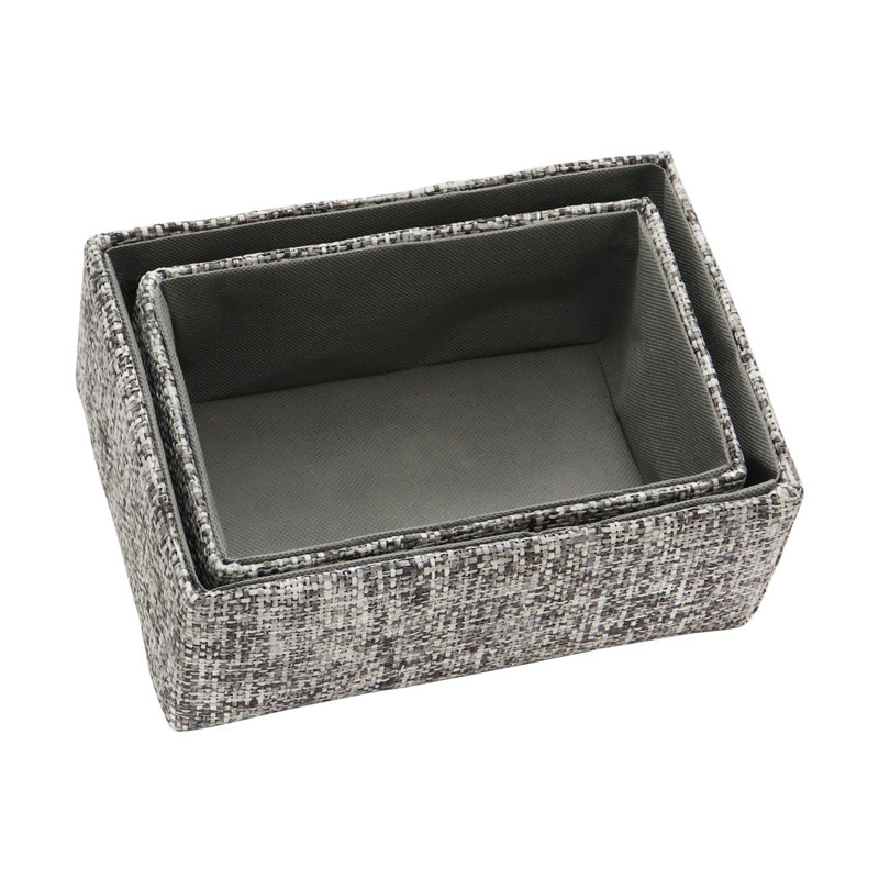 2 Piece Paper Decorative Box Set