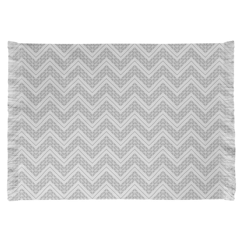Chenille Chevron Indoor Rug, No