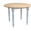 Cecelia Extendable Round Solid Wood Dining Table-636440108