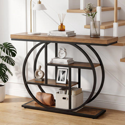 41.3"W 4-Tier Console Table