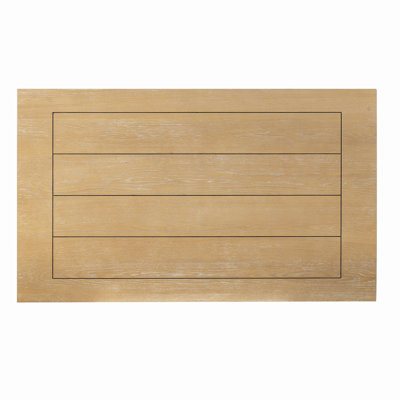 Table de salle à manger en bois massif pour 6 personnes, table de salle à manger rustique de style campagnard avec base à tréteaux et pieds courbés 60 po, table de cuisine pour la maison