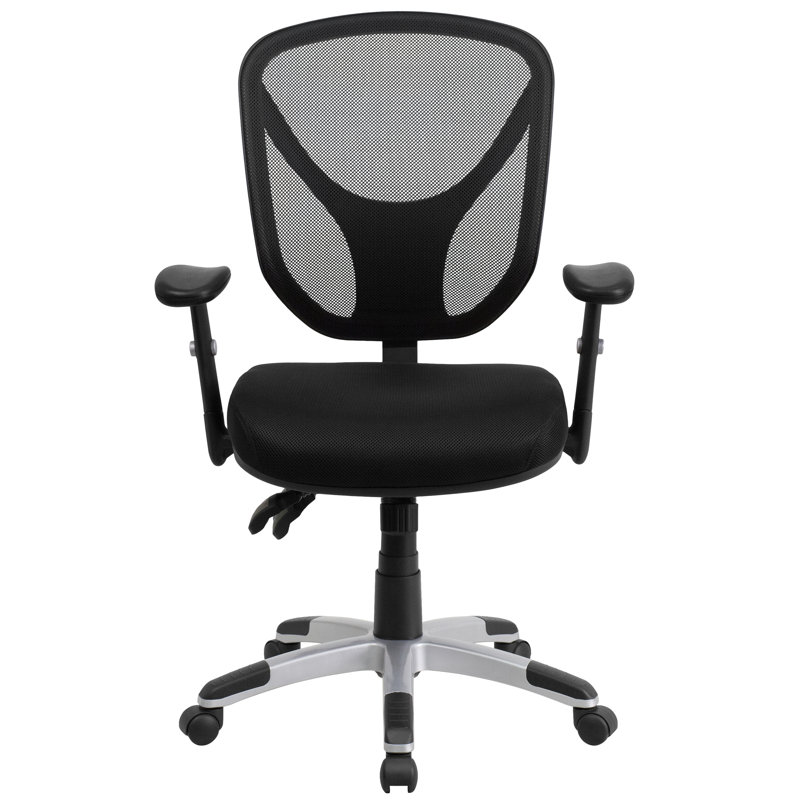 Bonavant Mid-Back Mesh Multifunction Swivel Task Office Chair with Adjustable Arms
