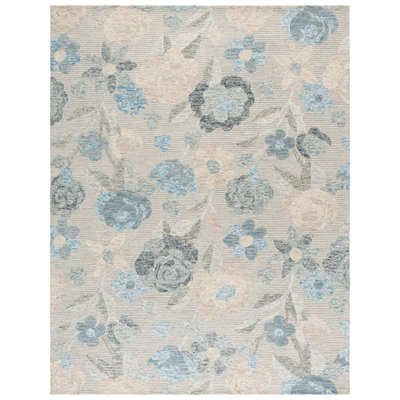 Metro 760 Hand Tufted 80% Wool; 20% Cotton Floral Rug