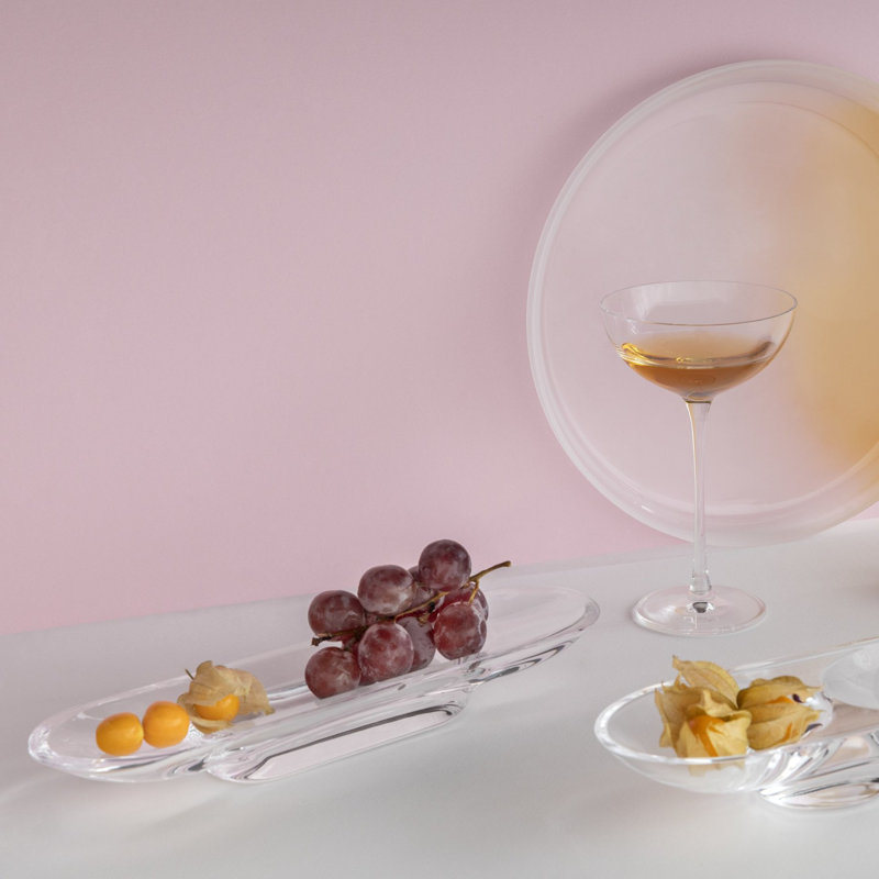 Silhouette Nut Bowl, 1.34'' H x 11.65'' W x 3.03'' D