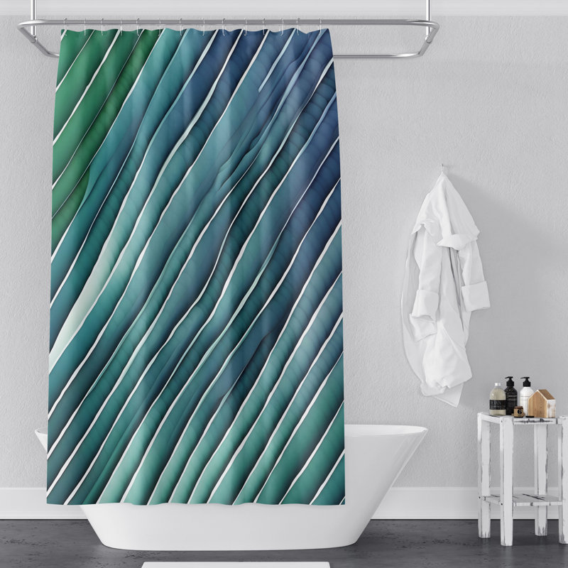 Rideau de douche Yosnel, 93 po x 70 po