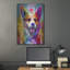 Art mural en métal Winston Porter «Happiness Corgi» par Dean Russo-1942025150