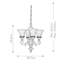 Pritzker 4 - Light Shaded Chandelier