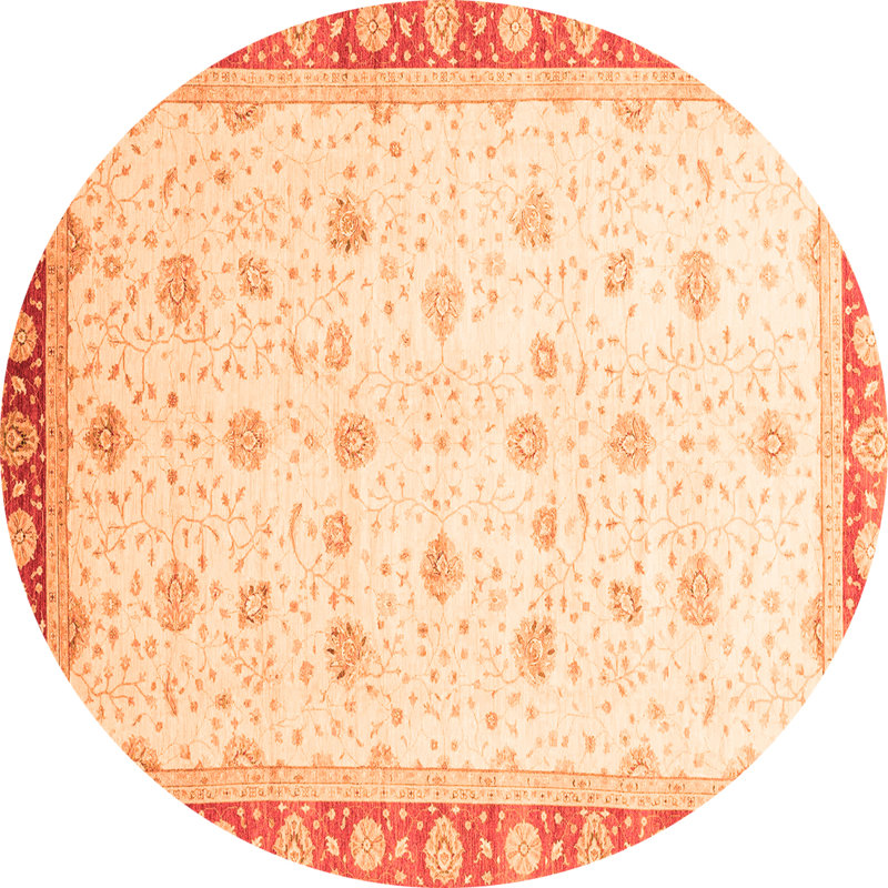 Glimp Oriental Indoor Rug, Round 5'