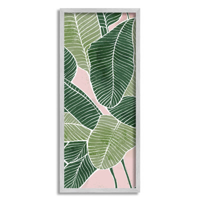 «Layered Plant Leaf Shapes», estampe numérique par Ziwei Li