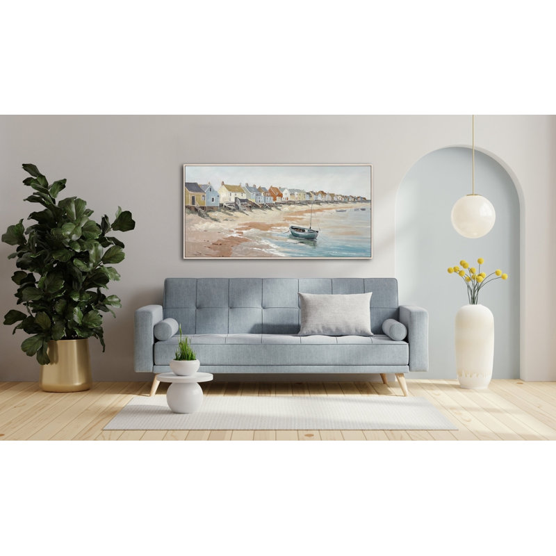 Art mural sur toile Coastal Village