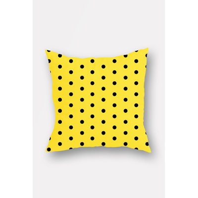 Housse de coussin carré Gros Polka Dots