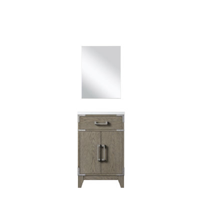 Miroir de salle de bain simple en acrylique l 20 po x P 18 po Laurel