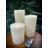 Sutton Real Wax Flickering Flameless Battery Powered LED Pillar Candle-118159647-118159634
