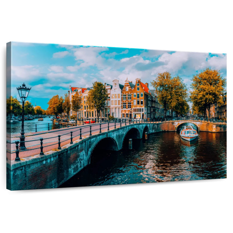 Sireci Amsterdam Canal, 8" H x 12" W