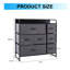 Commode double 7 tiroirs l 31,5 po