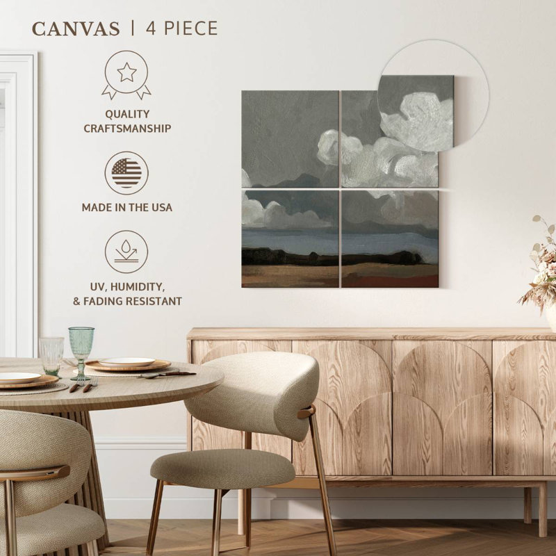 Alvord Cloud Formation II, 74" H x 74" W