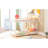 Twin Over Bunk Bed With , White - And Low Design Steel Construction-1486884348-1486884346