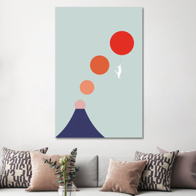Cat Landscape XXXIX by Lim Heng Swee - Wrapped Canvas Painting