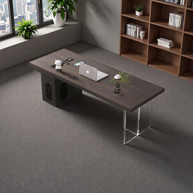 Bureau d'ordinateur Arverne, H 29,52 po x l 62,99 po x P 27,55 po