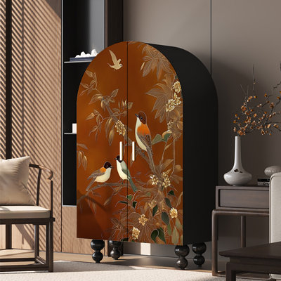 Garde-robe de chambre à coucher rétro