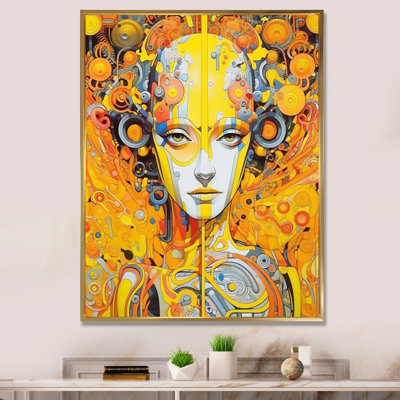 Illustration charmante de Robots charmants - Impression