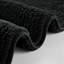 1 tapis de salle de bain réversible 100% coton touffeté 3000 g / m² noir-503703557