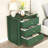 24" W x 26" H Modern Wood Fluted Front 3-Drawer Nightstand with Built-in Outlets (Set of 2)-1628980043-1629327408