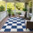 Machine Washable Indoor/Outdoor Buster ACN2345 Geometric Rug-1130125931
