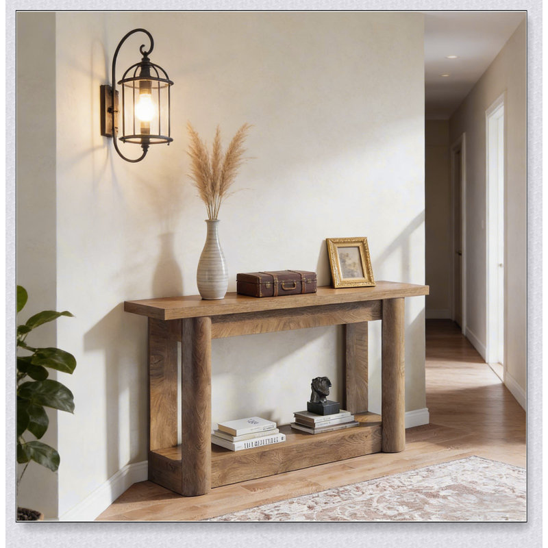 2-Tier Foyer Table,Entryway Sofa Table,Console Table