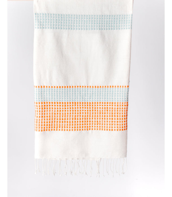 Serviette de bain en coton Camden, Orange