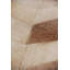 Natural Hide Cowhide Chevron Area Rug in Beige-25306619
