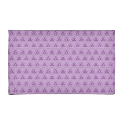 Chenille Geometric Indoor Rug