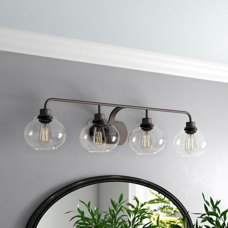 Spofford 2 - Light Dimmable Vanity Light, Old Bronze, 2 Lights, 8.25" H x 17.5" W x 8.75" D