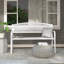 Banc de jardin d'extérieur en métal 49 po-1503033622
