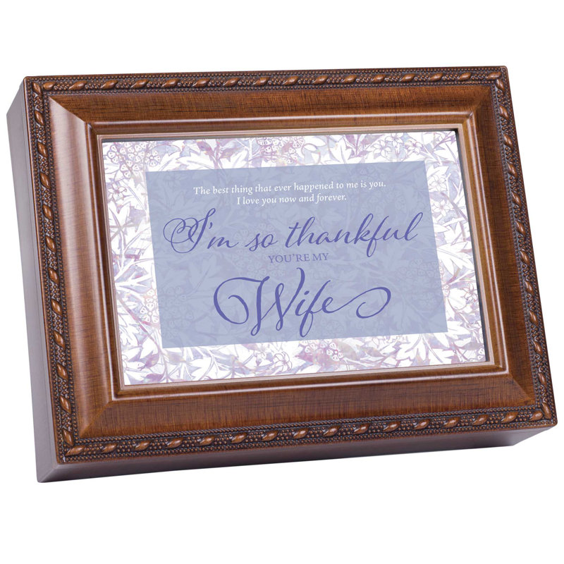 Boîte à musique «So Thankful You Are My Wife»