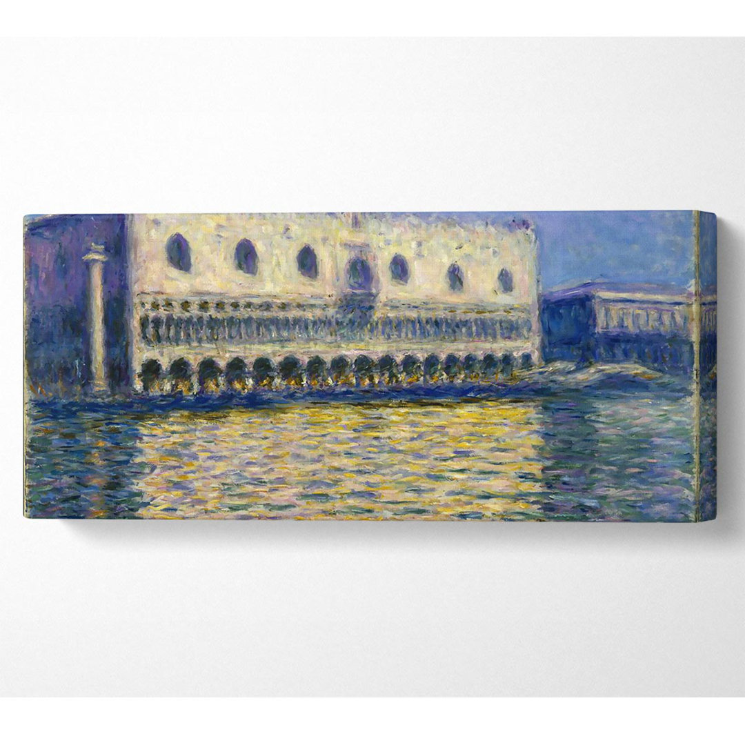 Monet der Dogenpalast - Leinwanddrucke auf Leinwand