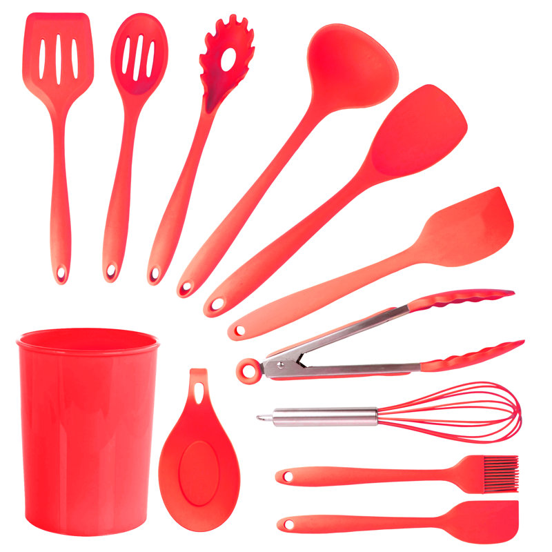 Mega Chef Balloon Whisk, Red