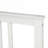 Solid Pine Full Size Platform Bed With Paneled Headboard And Footboard, No Box Spring Needed, Clean White