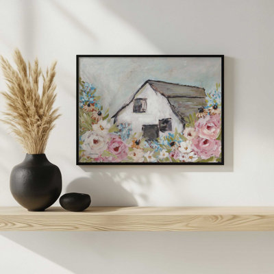 «Spring at the Barn» par Amanda Hilburn, reproduction d'art