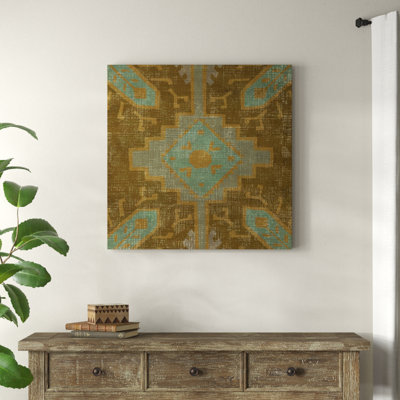 " Western Weave II " by Chariklia Zarris Painting Print