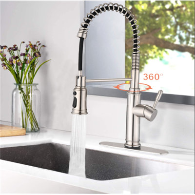 SUNNY HOUSE Pull Down Touch Kitchen Faucet
